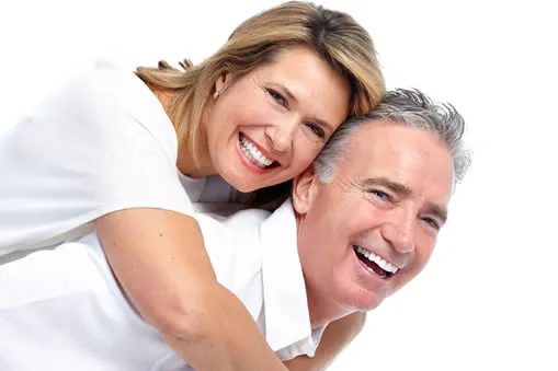 Happy mature couple