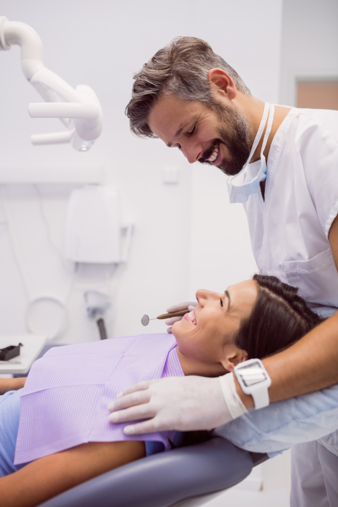 Oral cancer screening at Detroit Dentist